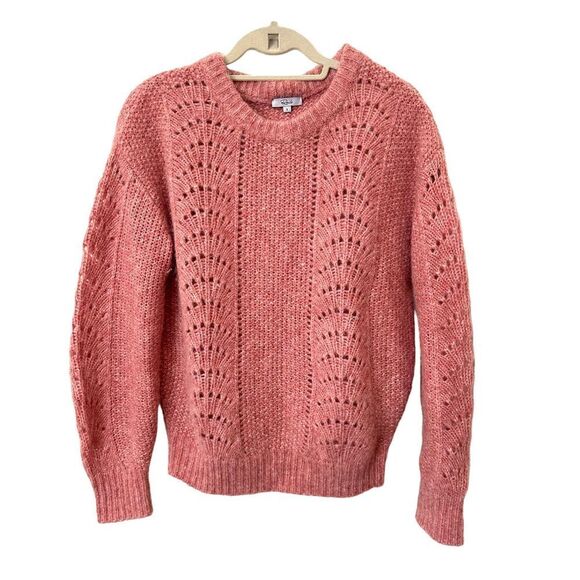 Rails Pink Crew Neck Sweater - Picture 2 of 5